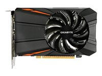 Gigabyte GeForce GTX 1050 Ti D5 4G - Carte graphique - GF GTX 1050 Ti - 4 Go GDDR5 - PCIe 3.0 x16 - DVI, HDMI, DisplayPort GV-N105TD5-4GD