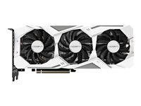 Gigabyte GeForce RTX 2070 GAMING OC WHITE 8G - Carte graphique - GF RTX 2070 - 8 Go GDDR6 - PCIe 3.0 x16 - HDMI, 3 x DisplayPort, USB-C - blanc GV-N2070GAMINGOC WHITE-8GC