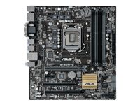 ASUS B150M-C - Carte-mère - micro ATX - LGA1151 Socket - B150 Chipset - USB 3.0 - Gigabit LAN - carte graphique embarquée (unité centrale requise) - audio HD (8 canaux) 90MB0P00-M0EAY0