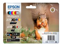 Epson 478XL Multipack - Pack de 6 - 60.5 ml - haute capacité - gris, noir, jaune, cyan, magenta, rouge - original - cartouche d'encre - pour Expression Home HD XP-15000 C13T379D4010