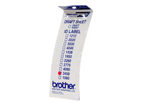 Brother ID3458 - 34 x 58 mm 12 étiquette(s) étiquettes d'identification - pour StampCreator PRO SC-2000, PRO SC-2000USB ID3458