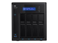 WD My Cloud EX4100 WDBWZE0080KBK - Serveur NAS - 4 Baies - 8 To - HDD 4 To x 2 - RAID RAID 0, 1, 5, 10, JBOD, disque de réserve 5 - RAM 2 Go - Gigabit Ethernet - iSCSI support WDBWZE0080KBK-EESN