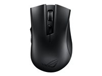 ASUS ROG Strix Carry - Souris - pour droitiers - optique - sans fil - 2.4 GHz, Bluetooth 5.0 LE - récepteur sans fil USB - pour 15; ROG Strix G15; ROG Zephyrus Duo 15; ROG Zephyrus G14; TUF505; ZenBook 13; 14 90MP01B0-B0UA00