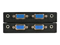 StarTech.com Extendeur vidéo VGA sur Cat 5 avec audio - Rallonge moniteur / audio - jusqu'à 150 m ST122UTPAGB