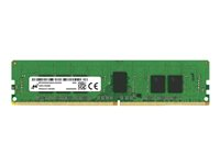 Micron - DDR4 - module - 8 Go - DIMM 288 broches - 3200 MHz / PC4-25600 - CL22 - 1.2 V - mémoire enregistré - ECC MTA9ASF1G72PZ-3G2R