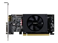 Gigabyte GV-N710D5-2GL - Carte graphique - GF GT 710 - 2 Go GDDR5 - PCIe 2.0 x8 profil bas - DVI, HDMI GV-N710D5-2GL