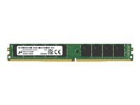 Micron - DDR4 - module - 16 Go - DIMM 288 broches Profil très bas - 2666 MHz / PC4-21333 - CL19 - 1.2 V - mémoire sans tampon - ECC MTA18ADF2G72AZ-2G6E1R