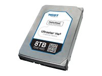 HGST Ultrastar He8 HUH728060ALE600 - Disque dur - 6 To - interne - 3.5" - SATA 6Gb/s - 7200 tours/min - mémoire tampon : 128 Mo 0F23269