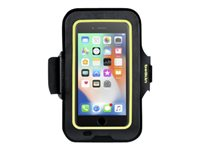 Belkin Sport-Fit Armband - Brassard pour téléphone portable - Partie supérieure noire - pour Apple iPhone 6, 6s, 7, 8 F8W841BTC00