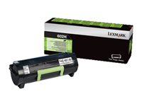 Lexmark 602H - À rendement élevé - noir - original - cartouche de toner LCCP, LRP - pour Lexmark MX310, MX410, MX510, MX511, MX611 60F2H00