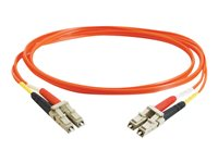 C2G Low-Smoke Zero-Halogen - Cordon de raccordement - LC multi-mode (M) pour LC multi-mode (M) - 7 m - fibre optique - 50 / 125 microns - orange 85339