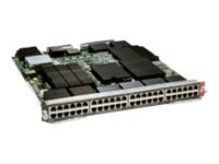 Cisco 48-Port 1 Gigabit Copper Ethernet Module with DFC4XL - Module d'extension - Gigabit Ethernet x 48 - pour Catalyst 6503-E, 6504-E, 6506-E, 6506-E IDSM-2, 6509-E, 6509-E 10Gig, 6513-E WS-X6848-TX-2TXL=