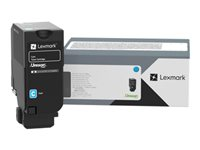 Lexmark - Cyan - original - cartouche de toner LCCP - pour Lexmark CX735adse 81C0X20