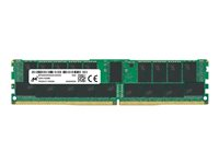 Micron - DDR4 - module - 32 Go - DIMM 288 broches - 3200 MHz / PC4-25600 - CL22 - 1.2 V - mémoire enregistré - ECC MTA18ASF4G72PDZ-3G2E1R