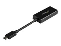 StarTech.com Adaptateur USB Type-C vers HDMI 4K 60 Hz avec HDR - Compatible Thunderbolt 3 - DP 1.4 - HDMI 2.0b (CDP2HD4K60H) - Adaptateur vidéo externe - MegaChips MCDP2900 - USB-C - HDMI - noir - pour P/N: ST121HD20FXA, TB4CDOCK CDP2HD4K60H