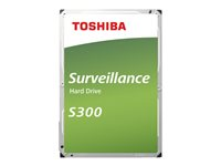 Toshiba S300 Surveillance - Disque dur - 10 To - interne - 3.5" - SATA 6Gb/s - 7200 tours/min - mémoire tampon : 256 Mo HDWT31AUZSVA