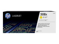 HP 508X - À rendement élevé - jaune - original - LaserJet - cartouche de toner (CF362X) - pour Color LaserJet Enterprise MFP M577; LaserJet Enterprise Flow MFP M577 CF362X