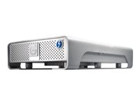 G-Technology G-DRIVE GDRETHU3EB80001BDB - Disque dur - 8 To - externe (de bureau) - USB 3.0 / Thunderbolt - 7200 tours/min - mémoire tampon : 64 Mo - argent 0G04997