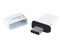 Integral Fusion Dual - Clé USB - 64 Go - USB 3.1 Gen 1 / USB-C INFD64GBFUSDUAL3.0-C