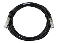 StarTech.com Câble SFP+ à connexion directe de 5 m - Compatible avec Juniper EX-SFP-10GE-DAC-5M - Cordon SFP+ 10G - Câble twinax passif - Câble d'attache directe 10GBase - SFP+ verrouillé pour SFP+ verrouillé - 5 m - twinaxial - SFF-8431/SFF-8432 - passif - noir EXSFP10GEDA5