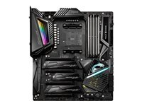 MSI MEG X570 GODLIKE - Carte-mère - ATX étendu - Socket AM4 - AMD X570 Chipset - USB-C Gen2, USB 3.2 Gen 1, USB 3.2 Gen 2 - Bluetooth, Gigabit LAN, 2.5 Gigabit LAN, Wi-Fi 6 - audio HD (8 canaux) MEG X570 GODLIKE