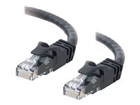 C2G Cat6 Booted Unshielded (UTP) Crossover Patch Cable - Câble inverseur - RJ-45 (M) pour RJ-45 (M) - 2 m - UTP - CAT 6 - moulé, sans crochet, bloqué - noir 83542