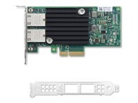 Intel X550-T2 - Adaptateur réseau - PCIe 3.0 x4 profil bas - 10Gb Ethernet x 2 - vert 4XC1M37101