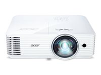 Acer S1286H - Projecteur DLP - portable - 3D - 3500 lumens - XGA (1024 x 768) - 4:3 - objectif fixe à focale courte MR.JQF11.001