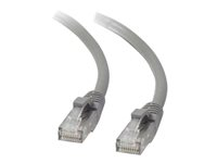 C2G - Cordon de raccordement - RJ-45 (M) pour RJ-45 (M) - 3 m - UTP - CAT 5e - démarré, sans crochet - gris 82451