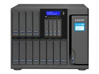 QNAP TS-1685 - Serveur NAS - 16 Baies - SATA 6Gb/s - RAID 0, 1, 5, 6, 10, JBOD, disque de réserve 10 - RAM 16 Go - Gigabit Ethernet / 10 Gigabit Ethernet - iSCSI TS-1685-D1521-16G-550W