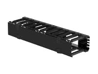 Eaton High Density Horizontal - Barre de gestion de câble de rack - noir - 2U - 19" ETN-HDHCM2UB