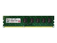 Transcend - DDR3 - module - 4 Go - DIMM 240 broches - 1600 MHz / PC3-12800 - CL11 - 1.5 V - mémoire sans tampon - non ECC TS512MLK64V6H