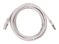 Uniformatic - Cordon de raccordement - RJ-45 (M) pour RJ-45 (M) - 3 m - SFTP - CAT 6 - moulé - gris 23043