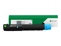 Lexmark - Cyan - original - cartouche de toner - pour Lexmark CX930dse, CX931dse, CX931dtse 24B7519