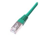 Uniformatic - Cordon de raccordement - RJ-45 (M) pour RJ-45 (M) - 1 m - SFTP - CAT 6a - moulé - vert 23941