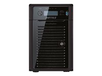 BUFFALO TeraStation WSH5610 - Serveur NAS - 12 To - SATA 3Gb/s - HDD 2 To x 6 + SSD 1 - RAID 0, 5, 6, 10, JBOD - RAM 4 Go - Gigabit Ethernet - iSCSI - avec service d'échange du disque dur TeraStation VIP en 24 h pendant 3 ans WSH5610DN12S2EU