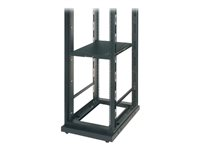 APC - Étagère pour rack - noir - 1U - pour NetShelter SX AR8123BLK