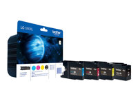 Brother LC1280XL Value Pack - Pack de 4 - noir, jaune, cyan, magenta - original - cartouche d'encre - pour Brother MFC-J5910DW, MFC-J6510DW, MFC-J6710DW, MFC-J6910DW LC1280XLVALBPDR