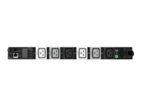 HPE G2 Metered Modular Horizontal True 0U - Unité de distribution secteur (rack-montable) - CA 400 V - 22000 VA - 3 phases 5 fils - entrée : IEC 60309 - connecteurs de sortie : 6 (IEC 60320 C19) - 1U - 30.5 cm cordon - pour Synergy 12000 Frame P9R81A