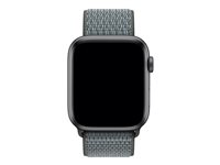 Apple 44mm Sport Loop - Bracelet de montre - Régulier (s'adapte aux poignets de 145 - 220 mm) - gris orage - pour Watch (42 mm, 44 mm) MTMG2ZM/A