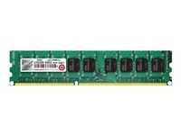 Transcend - DDR3 - module - 4 Go - DIMM 240 broches - 1600 MHz / PC3-12800 - CL11 - 1.5 V - mémoire sans tampon - ECC TS512MLK72V6H