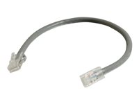 C2G Câble de raccordement réseau Cat5e non amorcé non blindé (UTP) - Cordon de raccordement - RJ-45 (M) pour RJ-45 (M) - 5 m - UTP - CAT 5e - bloqué, uniboot - gris 83005