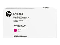 HP 653A - Magenta - originale - LaserJet - cartouche de toner (CF323A) - pour LaserJet Enterprise MFP M680; LaserJet Enterprise Flow MFP M680; LaserJet Managed MFP M680 CF323AC