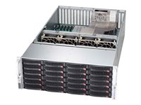 Supermicro SC846 XE1C-R1K23B - Rack-montable - 4U - ATX étendu - SATA/SAS - hot-swap 1200 Watt - noir CSE-846XE1C-R1K23B