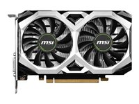 MSI GeForce GTX 1630 VENTUS XS 4G OC - Carte graphique - NVIDIA GeForce GTX 1630 - 4 Go GDDR6 - PCIe 3.0 x16 - HDMI, DisplayPort GEFORCE GTX 1630 VENTUS XS 4G OC