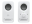 Logitech Z150 - Haut-parleurs - blanc