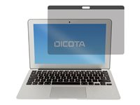 DICOTA Secret - Filtre de confidentialité pour ordinateur portable - à double sens - amovible - magnétique - 13" - noir - pour Apple MacBook Air 13.3" (Early 2014, Early 2015, Late 2010, Mid 2011, Mid 2012, Mid 2013, Mid 2014, Mid 2017); MacBook Pro 13.3" (Early 2013, Early 2015, Late 2011, Late 2012, Late 2013, Mid 2012, Mid 2014, Mid 2015) D31589