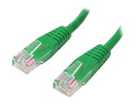 StarTech.com Cat5e Ethernet Cable - 3 ft - Green - Patch Cable - Molded Cat5e Cable - Short Network Cable - Ethernet Cord - Cat 5e Cable - 3ft (M45PATCH3GN) - Cordon de raccordement - RJ-45 (M) pour RJ-45 (M) - 0.9 m - UTP - CAT 5e - moulé - vert M45PATCH3GN