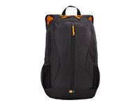 Case Logic Ibira - Sac à dos pour ordinateur portable - 16" - noir IBIR115K