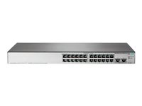 HPE OfficeConnect 1850 24G 2XGT - Commutateur - Géré - 24 x 10/100/1000 + 2 x 10Base-T - Ordinateur de bureau, Montable sur rack, fixation murale JL170A